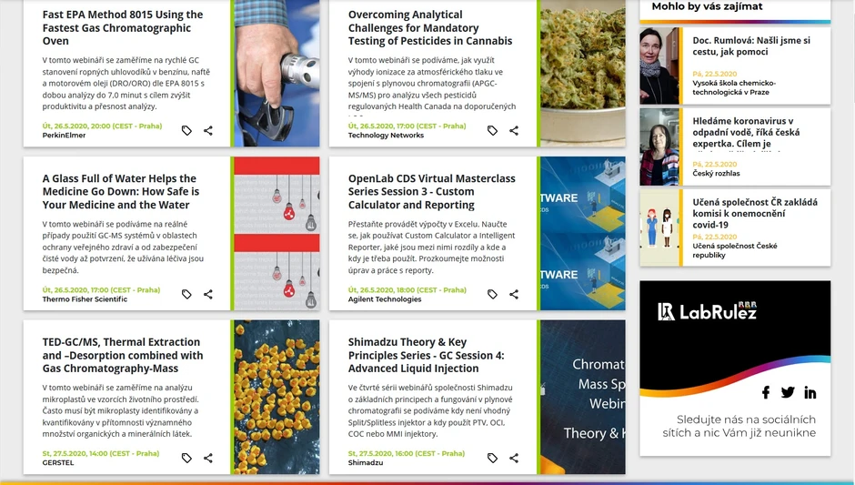 <p>LabRulez: GC a GCMS webináře - 22. týden</p>
