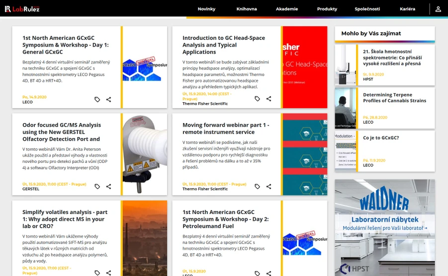<p>LabRulez - GC a GCMS webináře - 38. týden</p>

