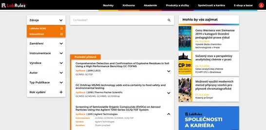 Pokořili jsme hranici 4 000 GC a GCMS aplikací v naší knihovně