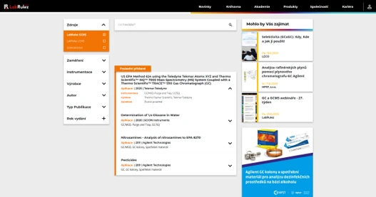 Pokořili jsme hranici 6 000 GC a GCMS dokumentů v naší knihovně
