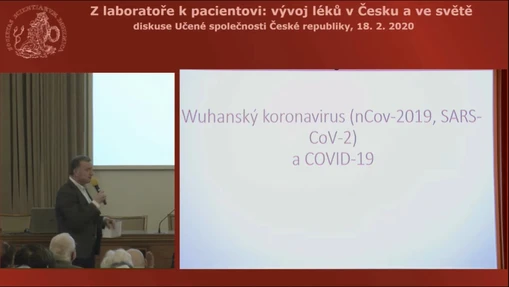 Z laboratoře k pacientovi: vývoj léků v Česku a ve světě + koronavirus COVID-19