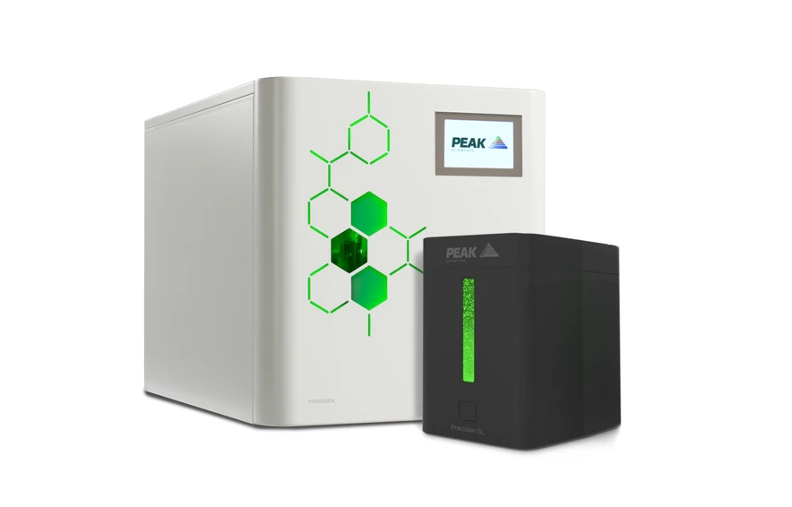 HPST: Generátory vodíku pro plynovou chromatografii Peak Scientific