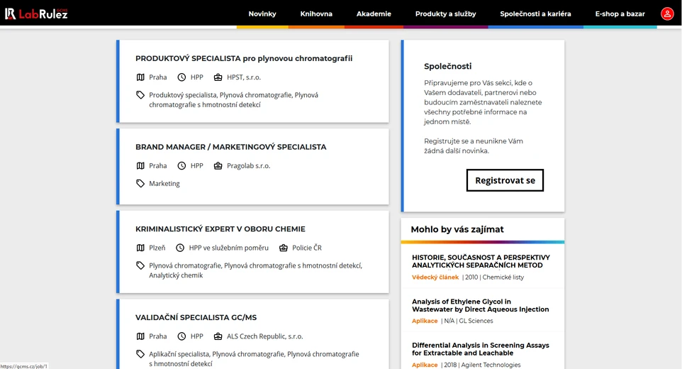 <p>LabRulez - Společnosti a kariéra</p>
